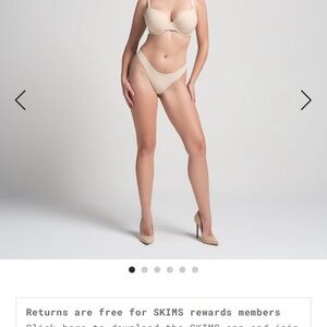 SKIMS Women's Cream Intimates Set